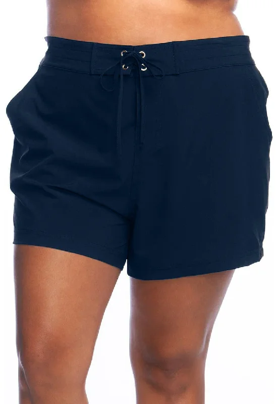 All Aboard 4"" Inseam Board Short - Indigo