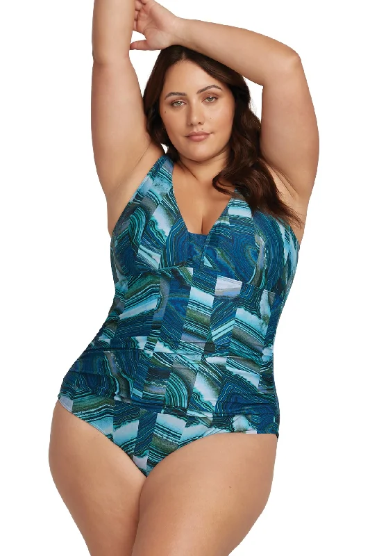 Chalcedony Gericault One Piece Swimsuit - Final Sale
