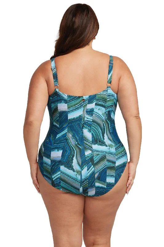 Chalcedony Gericault One Piece Swimsuit - Final Sale