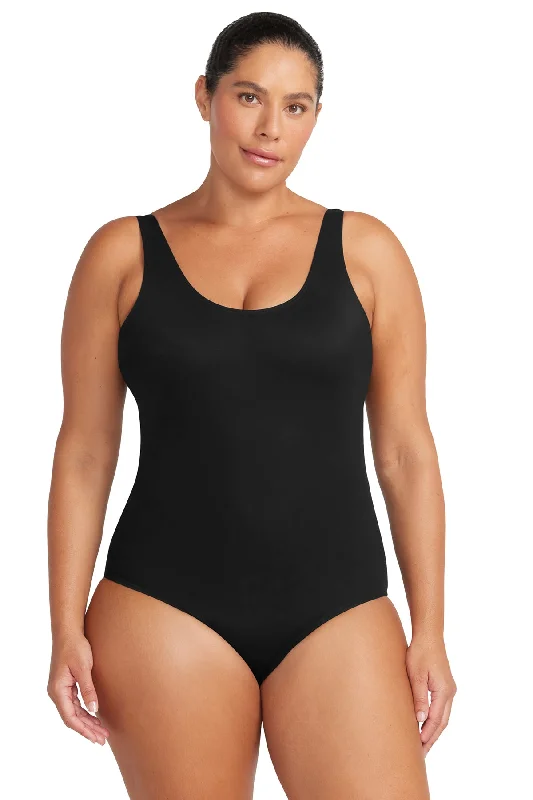 Black Sculpt Renoir Multi Cup One Piece Swimsuit