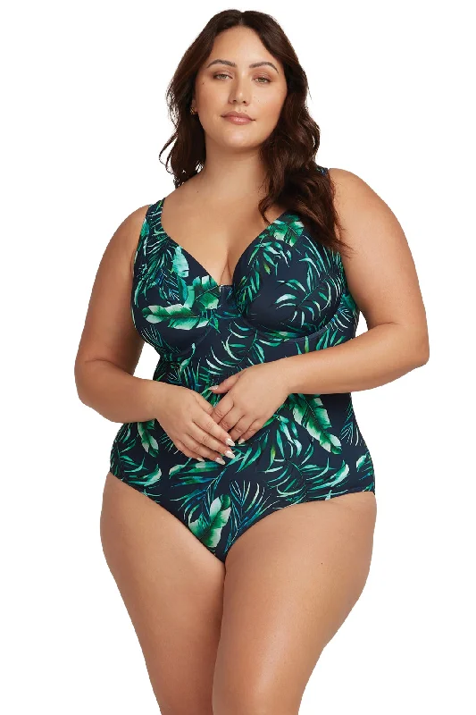 Palmspiration Goya Underwire One Piece Swimsuit