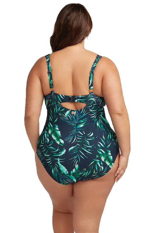 Palmspiration Goya Underwire One Piece Swimsuit