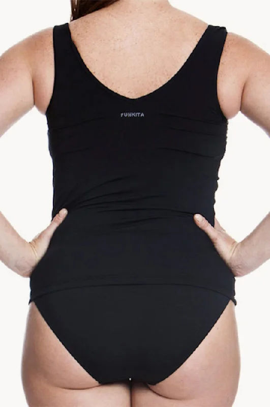 Form Still DD/E Zip Front Tankini Separate