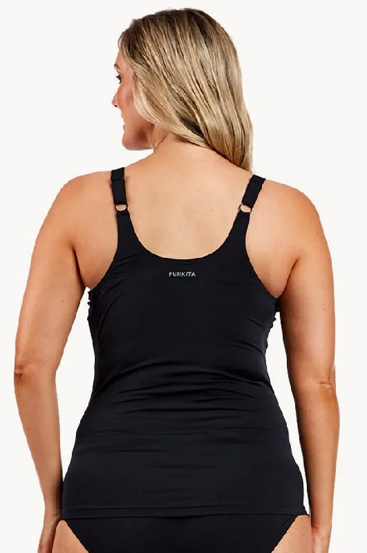 Still Black Scoop Tankini Separate